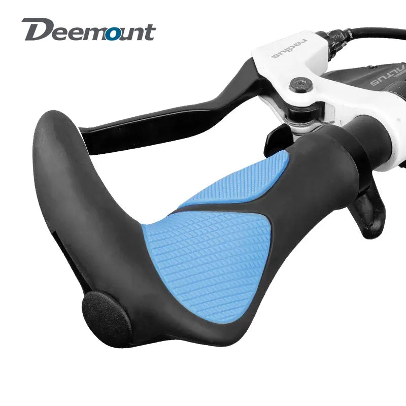 Ergonomische MTB Fahrradgriffe Schwarz-Grau, Profi Grip - Komfort, 1 Paar