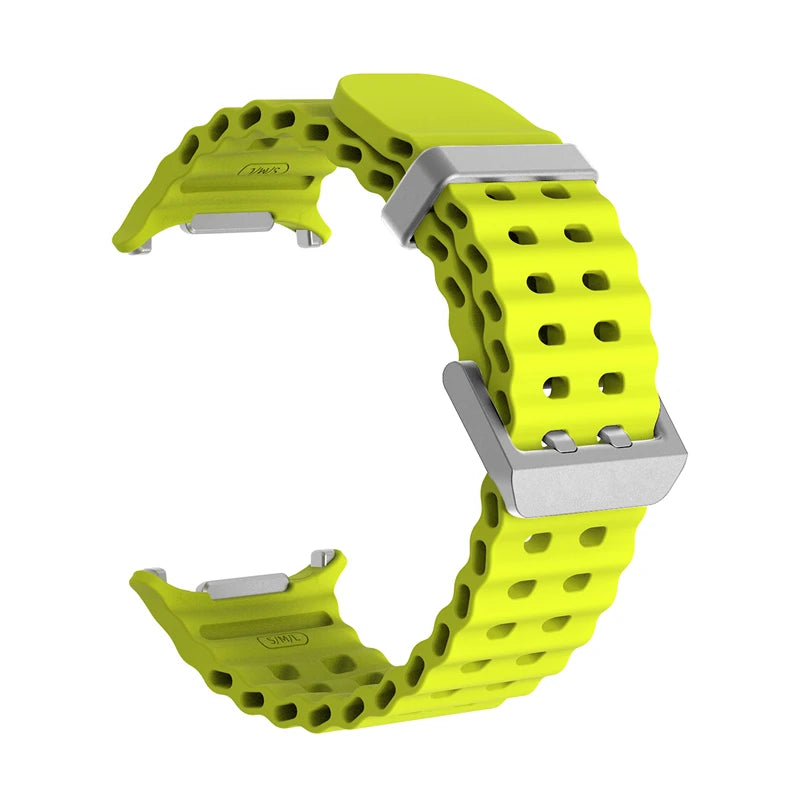 Marine Silikonarmband für Samsung Galaxy Watch Ultra 47 mm 2025 Modell