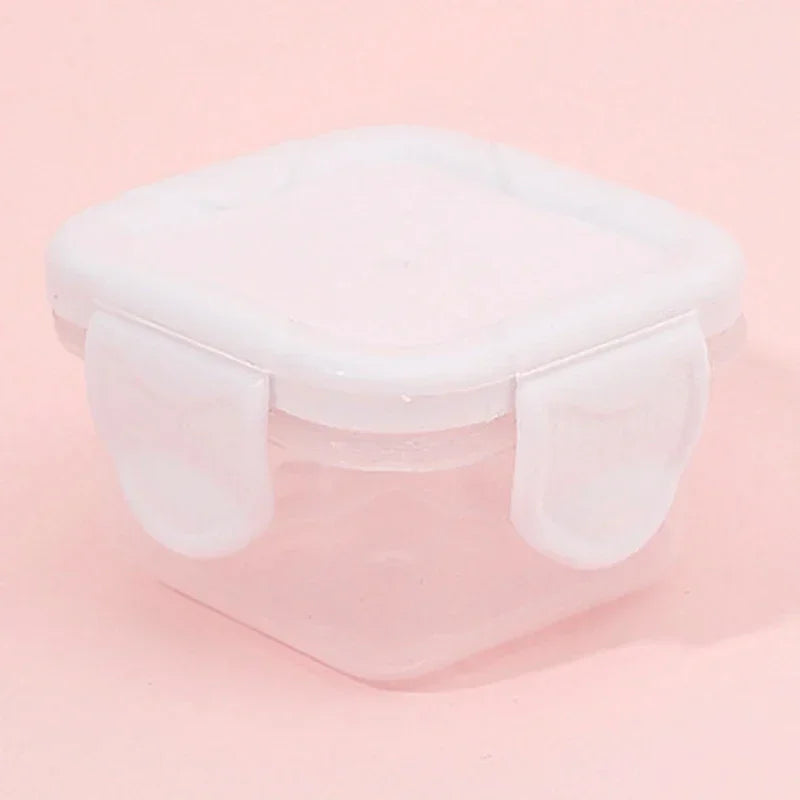Luftdichte Mini-Aufbewahrungsbox 60ml aus BPA-freiem Kunststoff – vielseitig & mikrowellengeeignet