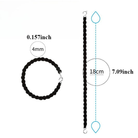 2-teiliges elastisches gedrehtes Hosenbein Strap Set für Outdoor
