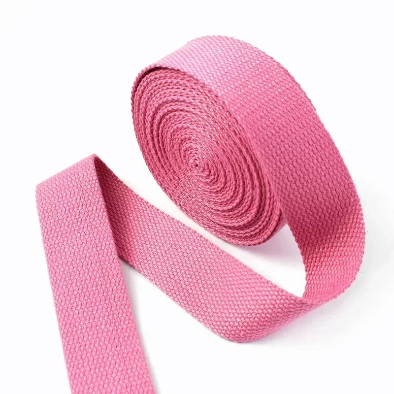 4M Polyester/Nylon Gurtband 1.3mm dick, 20-50mm breit für DIY Nähen Rucksäcke