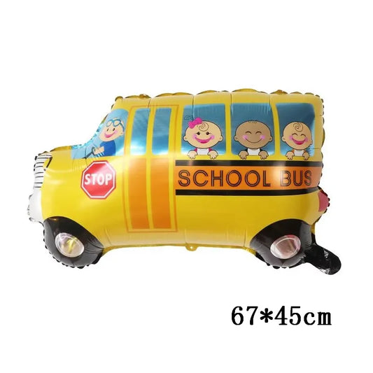 Buntstift Bleistift Schultasche Folienballon für Lern- - Schulparty Deko