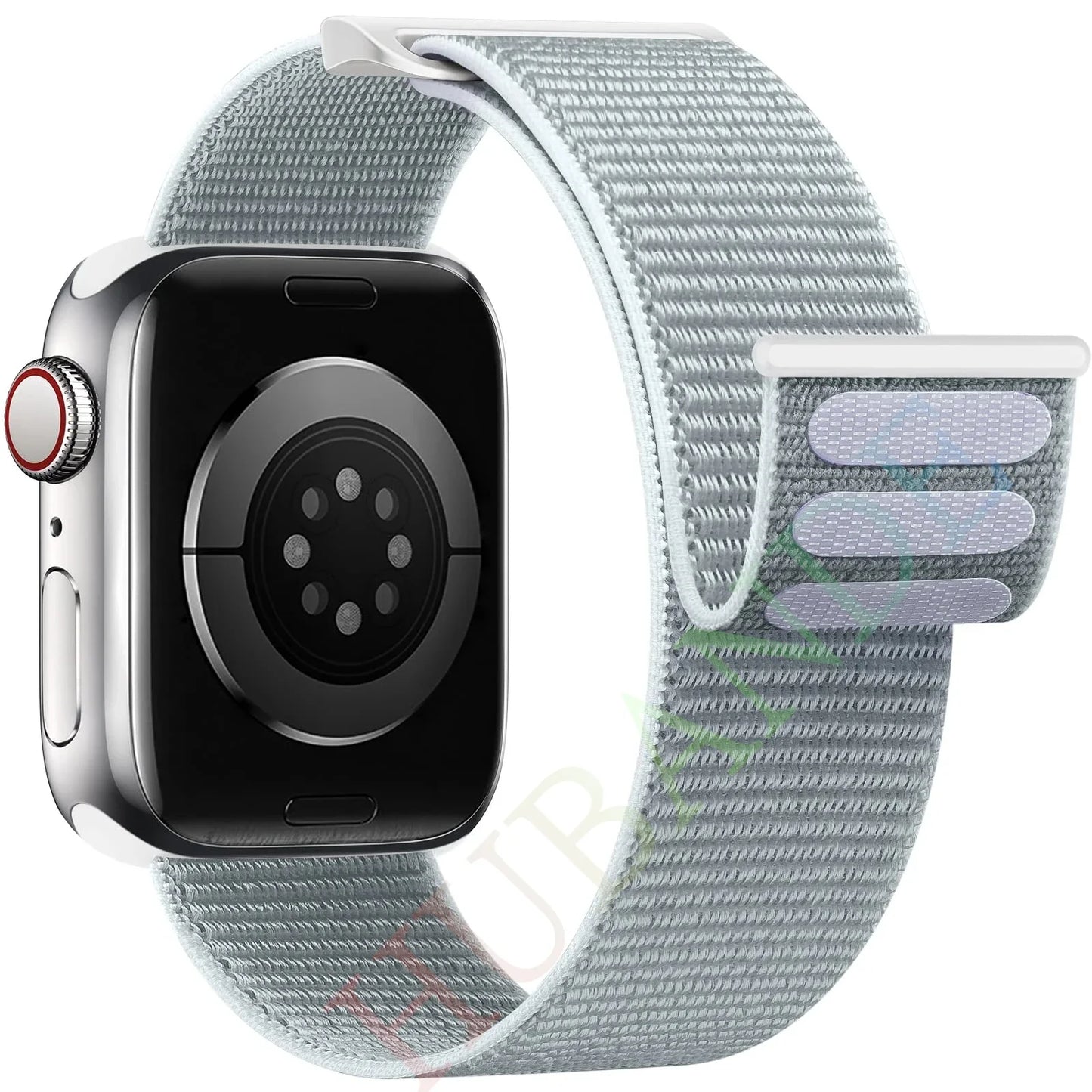 Atmungsaktives Nylonarmband für Smartwatch 38-49 mm, Unisex