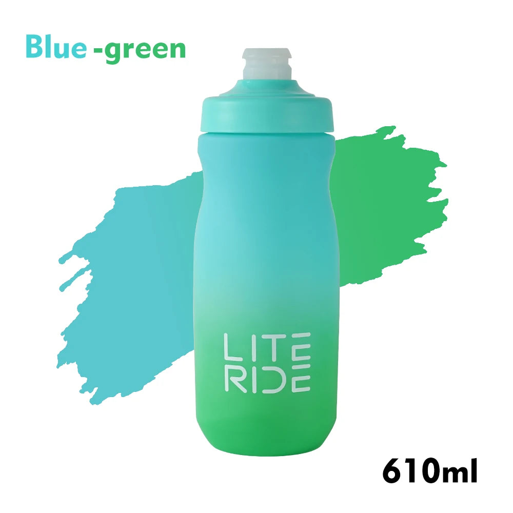 Robuste Fahrradflasche 610/710 ml – BPA-frei, tropffrei, ideal für MTB - Outdoor