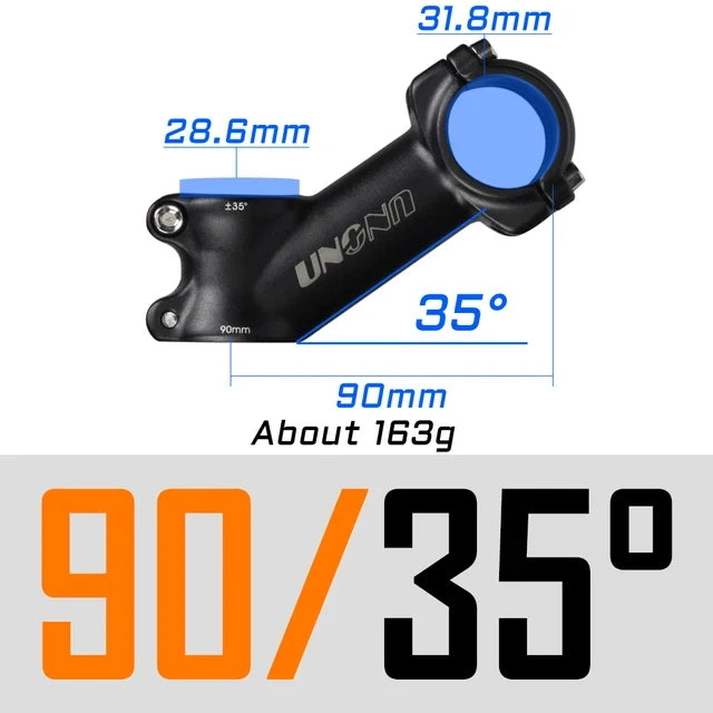 Ultraleichter MTB Fahrradvorbau Aluminium 31 8 mm Verschiedene Längen