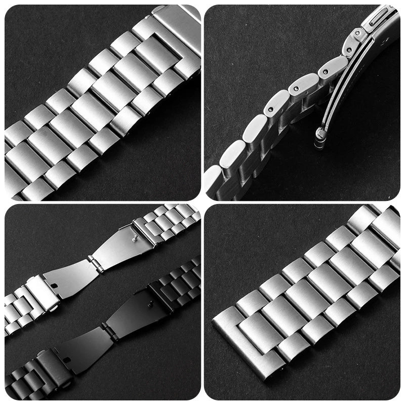 Elegantes Edelstahl-Armband für Huawei Watch 42/46mm – robust - zeitlos unisex