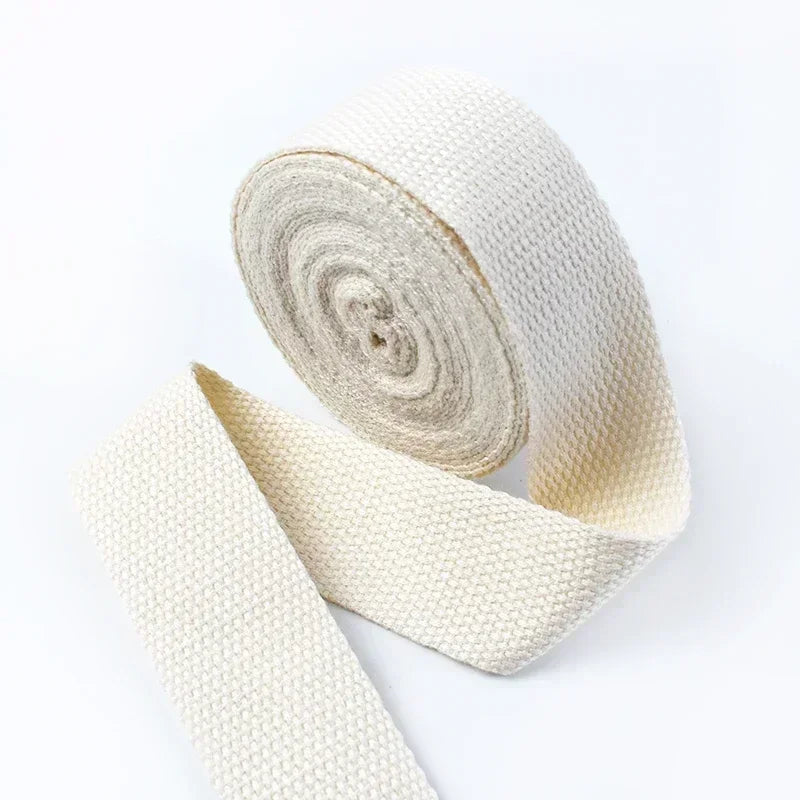 4M Polyester/Nylon Gurtband 1.3mm dick, 20-50mm breit für DIY Nähen Rucksäcke