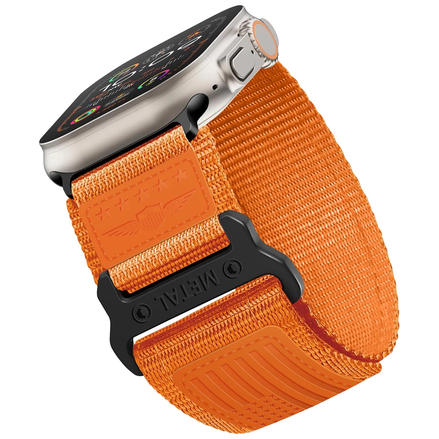 Sportliches Nylonarmband für Smartwatches in verschiedenen Größen