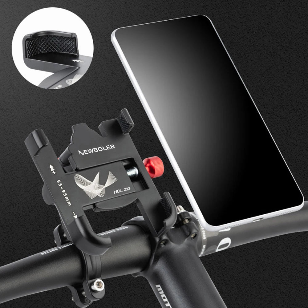 Robuster MTB Fahrrad-Telefonhalter 360° drehbar, verstellbar - rutschfest