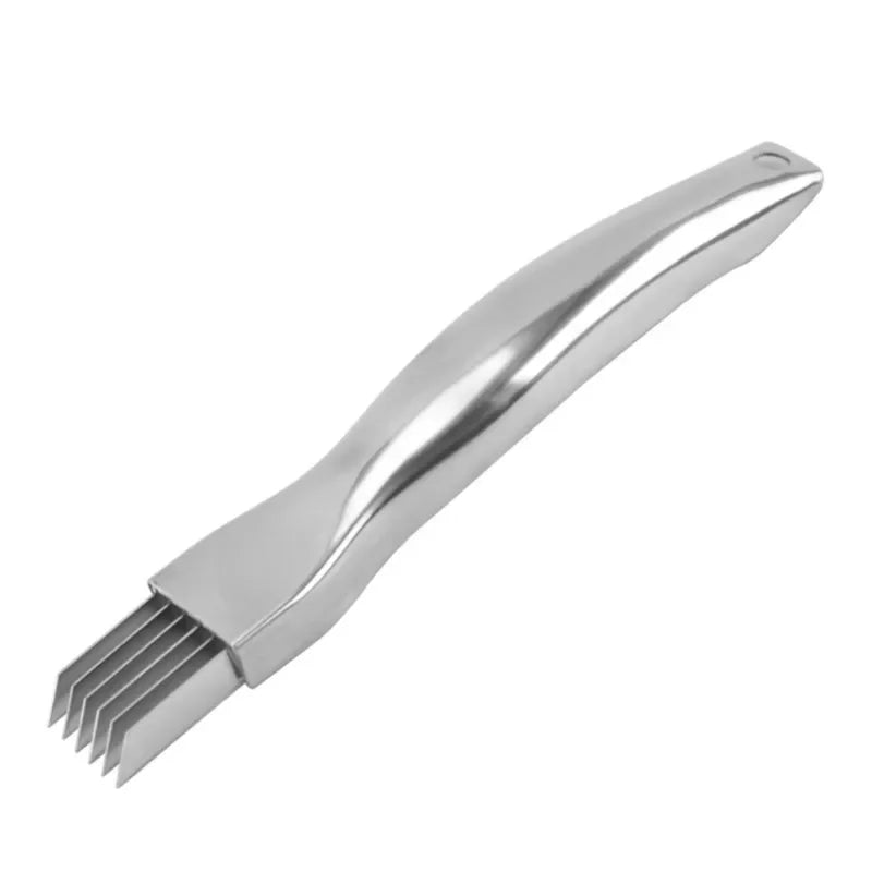 Manueller Zwiebelschneider aus Kunststoff für einfache Küchenarbeit