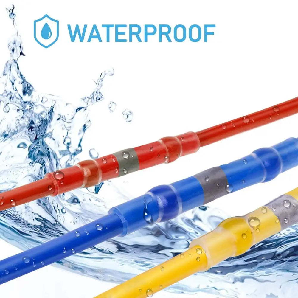 1000-teiliges Schrumpf-Löt-Set mit 300W Heißluftpistole – wasserdicht - robust