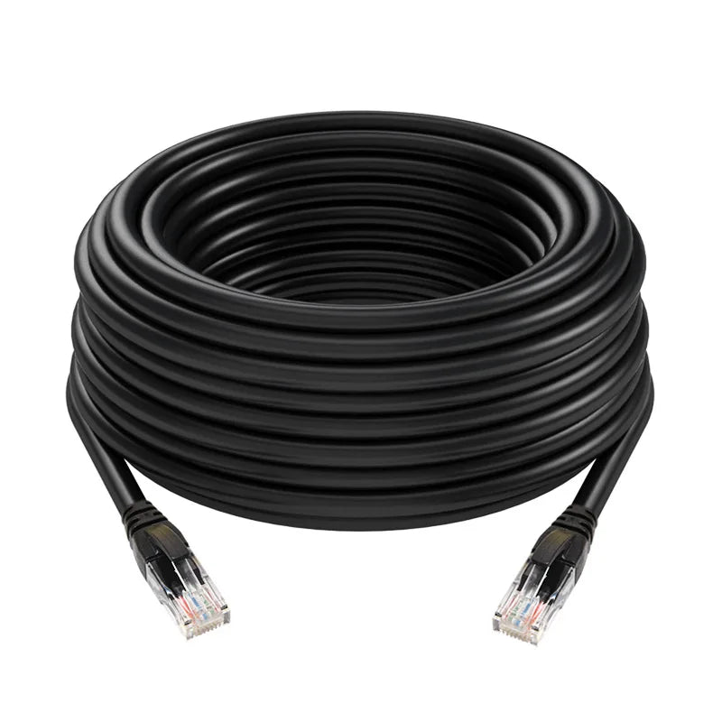 Cat6 Ethernet Kabel LAN 1000Mbps RJ45 Netzwerk Kabel in 0,5 bis 50 Meter
