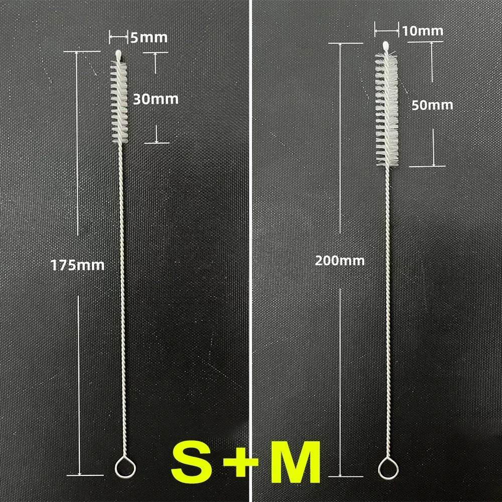 Wiederverwendbares Trinkhalm Reinigungsbürsten Set für Babyflaschen Rohre