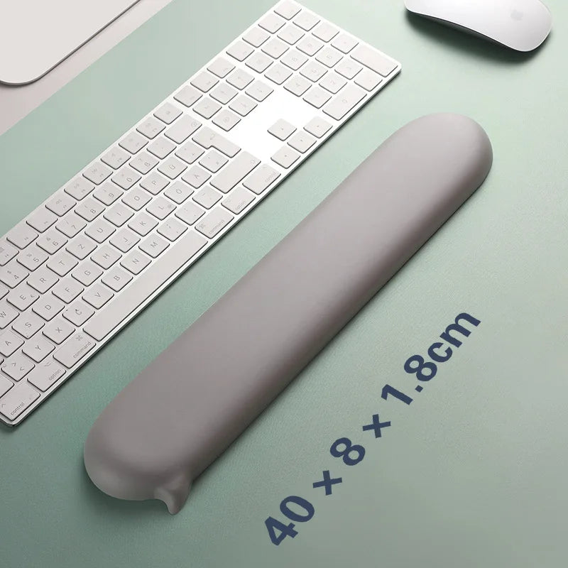 Ergonomische Silikon Handauflage für Maus - Tastatur – Büro - Zuhause