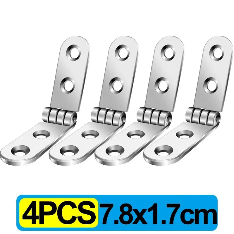 180° Eckscharnier aus Eisen für Möbel und Nähmaschinenschränke, faltbar