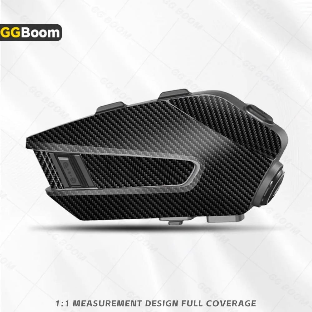 Wasserdichte Aufkleber für Motorradhelm Bunte Bluetooth Dekoration
