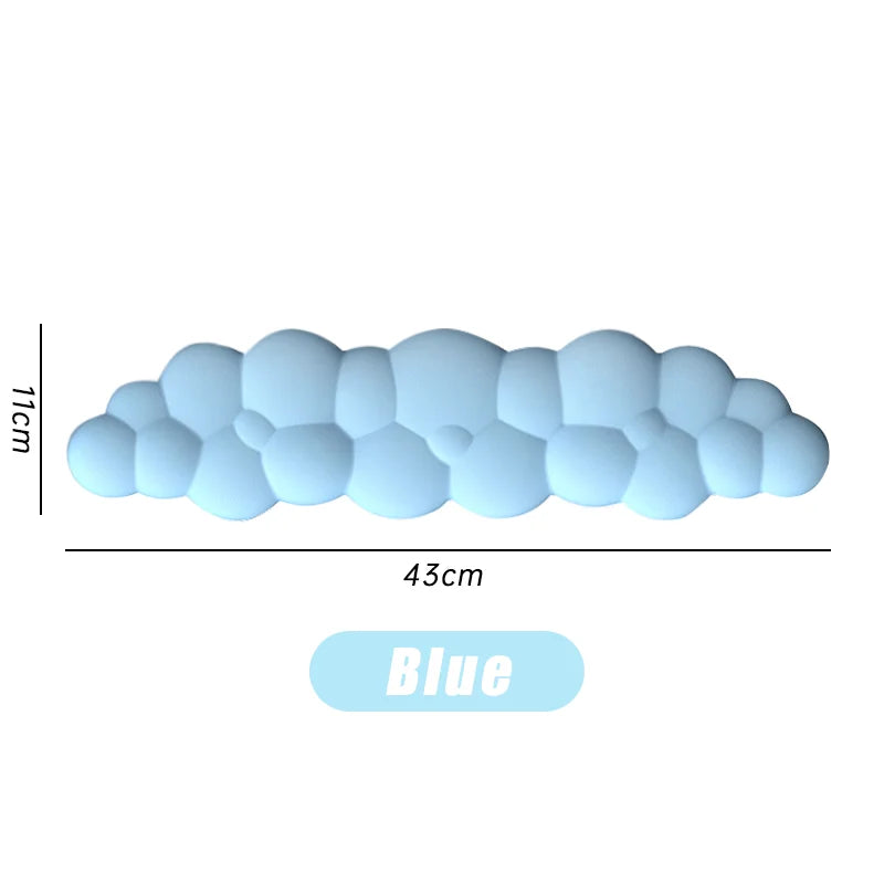 Ergonomische Handgelenkauflage Wolkenform mit Memory-Schaum und rutschfest