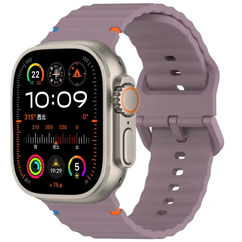 Atmungsaktives Silikonarmband 38-49mm – Nachhaltig, sportlich - individuell