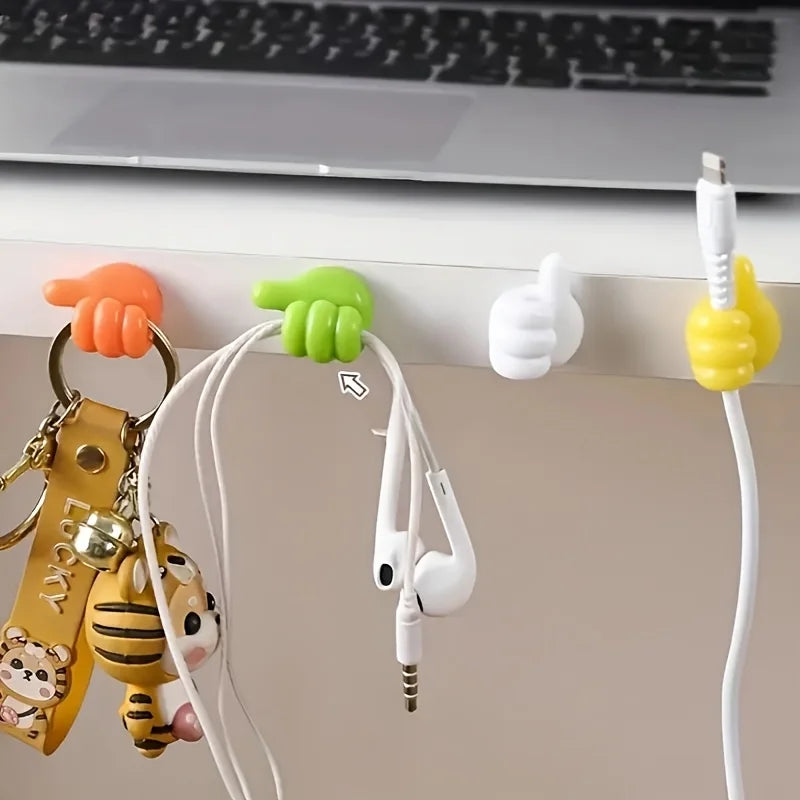 Daumenförmige Kabel Organizer Clips 5-10 Stück für Kabelmanagement