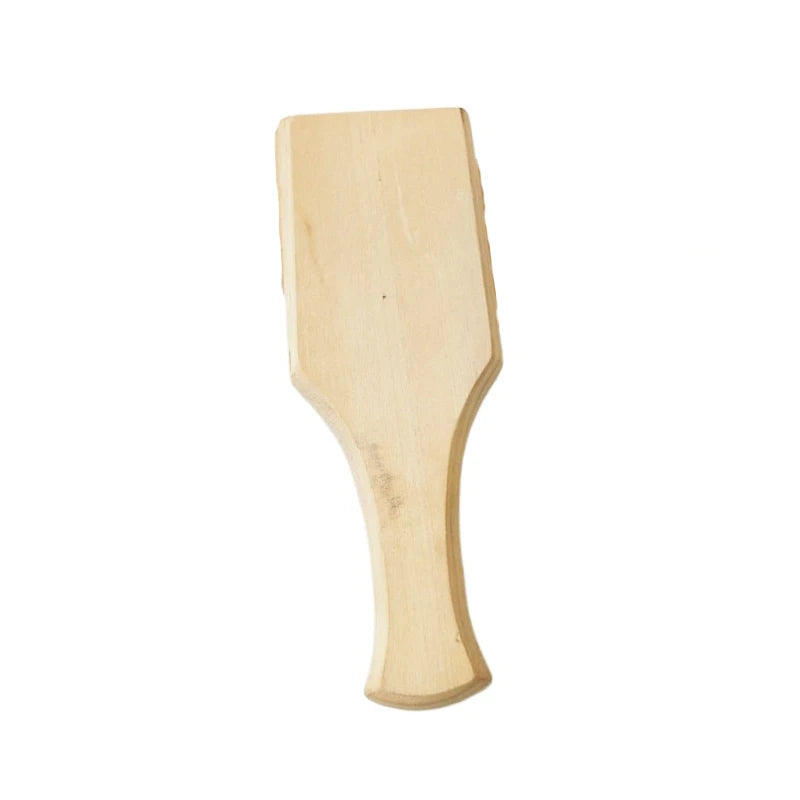 Tonpaddel Keramikwerkzeug aus Holz für Handbau und Küche glatt