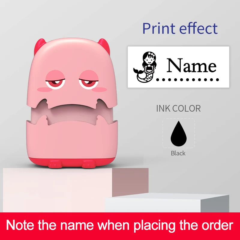 Wiederverwendbares Baby-Namenstempel-Set – Ungiftig, wasserfest - personalisierbar