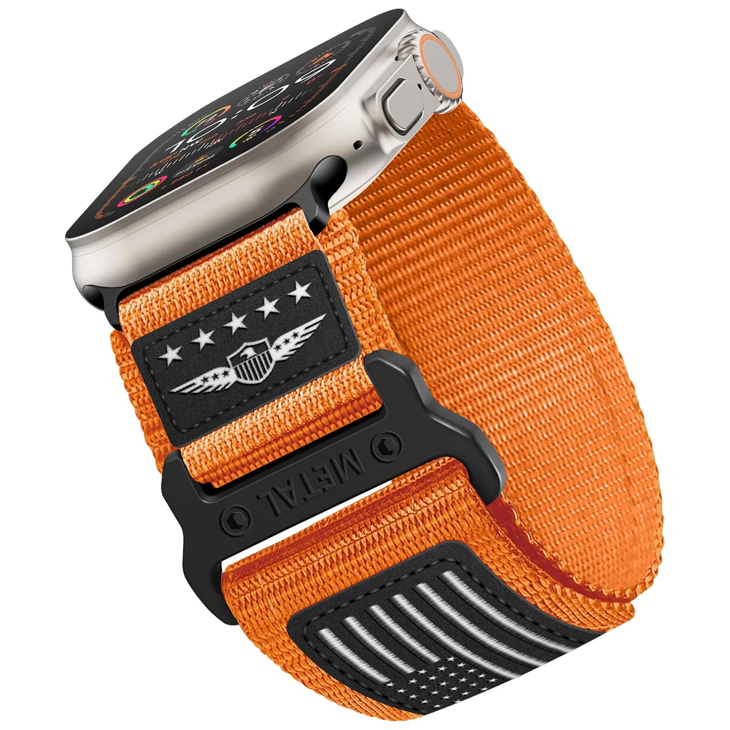 Sportliches Nylonarmband für Smartwatches in verschiedenen Größen