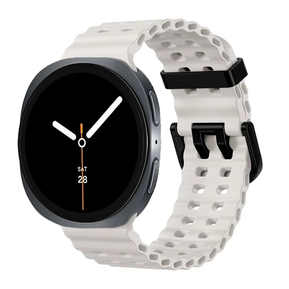 Silikonarmband für Galaxy Watch 8 und Classic in verschiedenen Größen