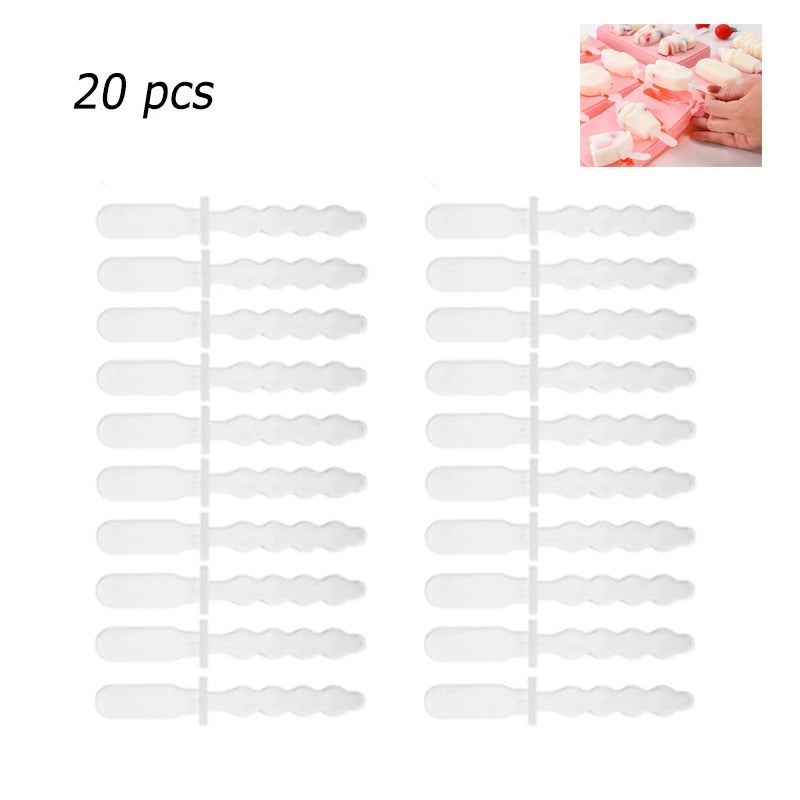 Silikon Eisformen mit Deckel für kreative Obst- und Tier-Popsicles