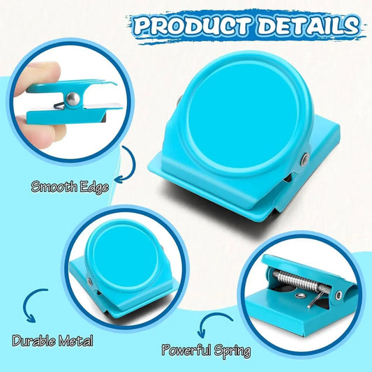 Starke Magnetklammern Set für Notizen und Fotos – 6, 12 oder 20 Stück