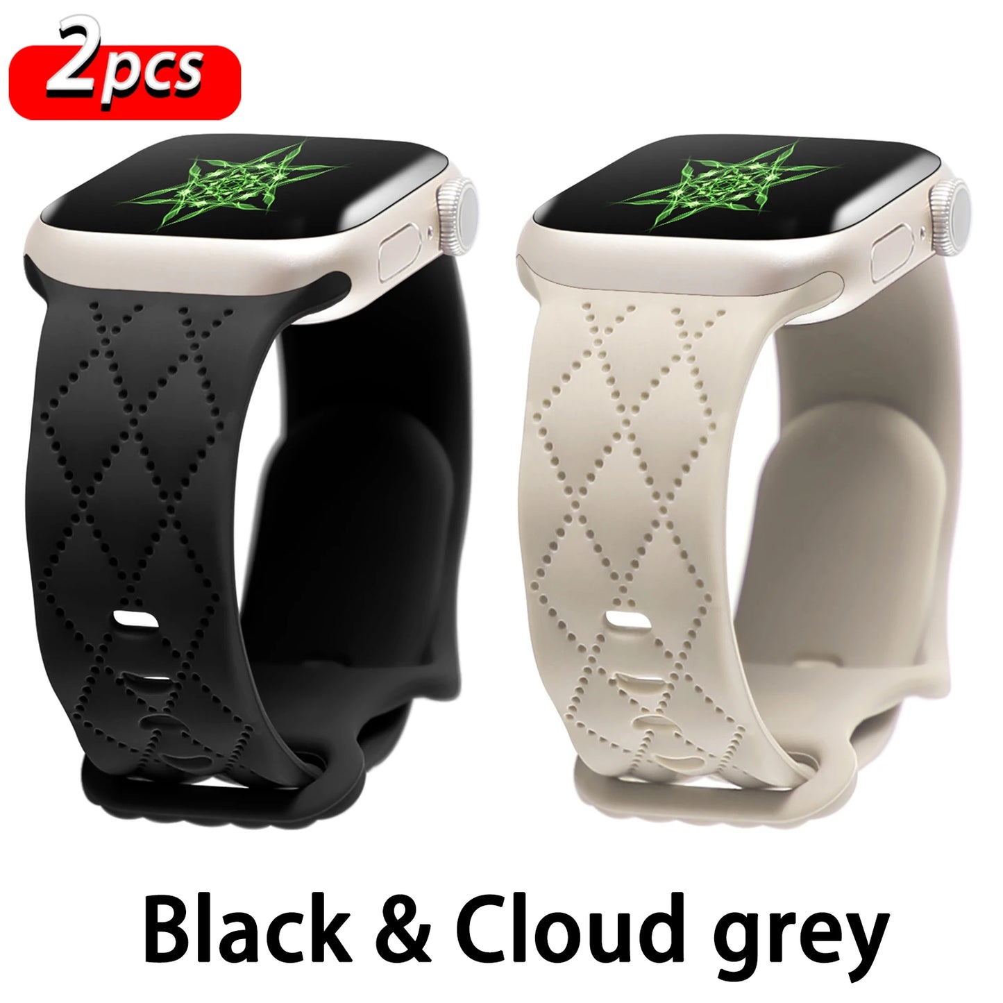 Smartwatch Silikon Armband 38-49mm Sport Freizeit Ersatzband Unisex