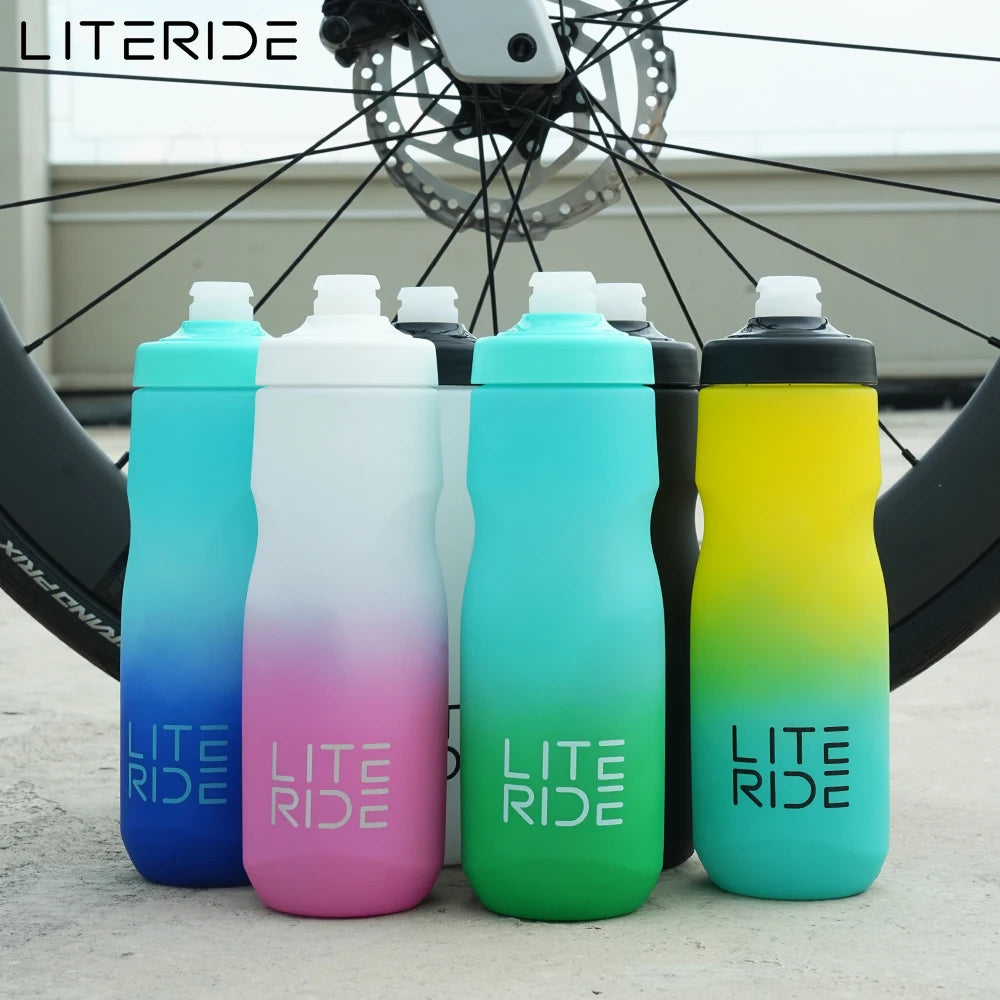 Robuste Fahrradflasche 610/710 ml – BPA-frei, tropffrei, ideal für MTB - Outdoor