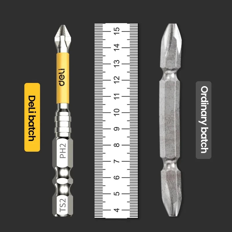 5PCS Magnetische Bits Set aus Chrom-Vanadium Stahl – Stark, Präzise, Langlebig