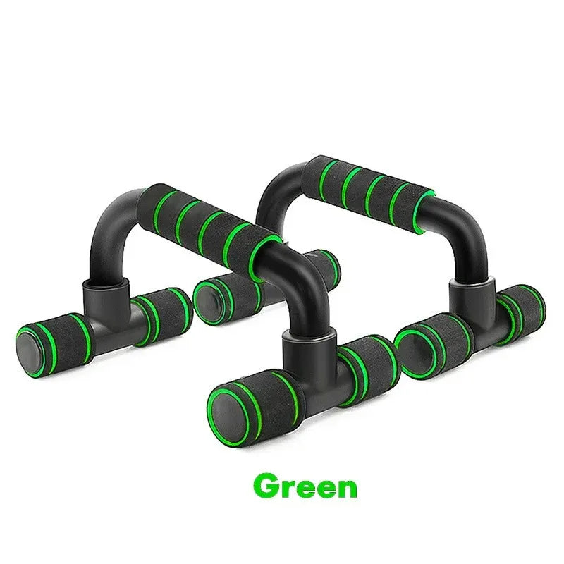 U-förmige Push-up Bars – Gelenkschonend - rutschfest, 1 Paar bunt, mobil