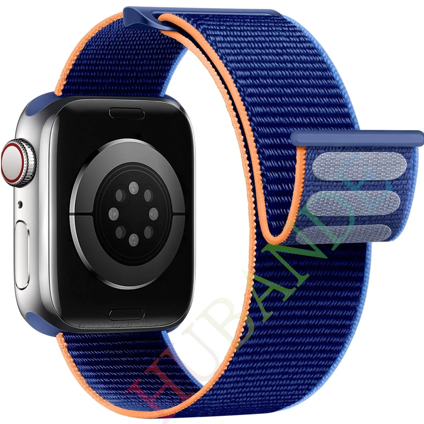 Atmungsaktives Nylonarmband für Smartwatch 38-49 mm, Unisex