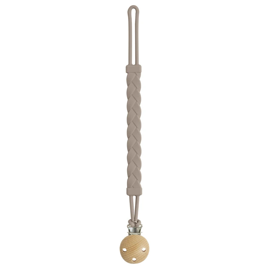 BPA-freie Silikon Beißring Kette Baby Schnuller Clip Tragbar 0-6 Jahre