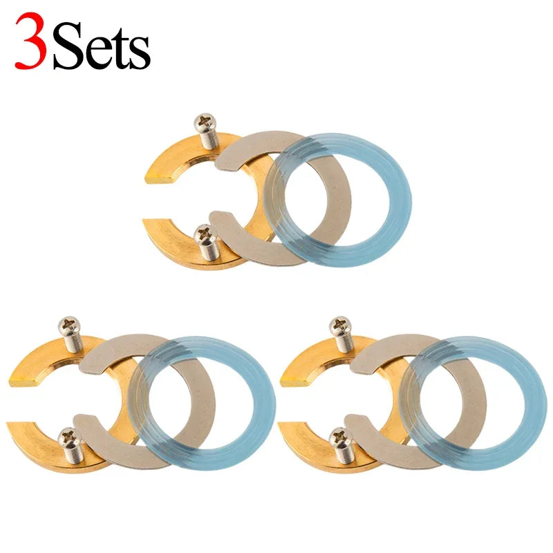 Sätze Wasserhahn Anti-Losing-Mutter Kappe C Typ Wasserhahn Befestigungs satz Waschbecken Werkzeuge Küche Befestigung Sicherungs ring Unter leg scheibe Befestigungs teile-Yabubest - Home & More