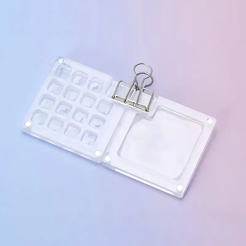 Tragbares Mini-Aquarellpaletten-Set mit Skizzenbuch für unterwegs