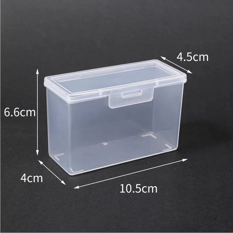 Transparente Kunststoff Boxen Spielkarten Container PP Lagerung für Spiele