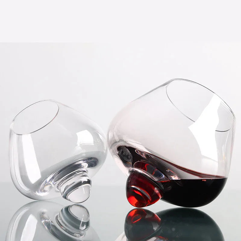 Cognac- und Whiskygläser aus Stein, für Rotwein und Haushaltsbier