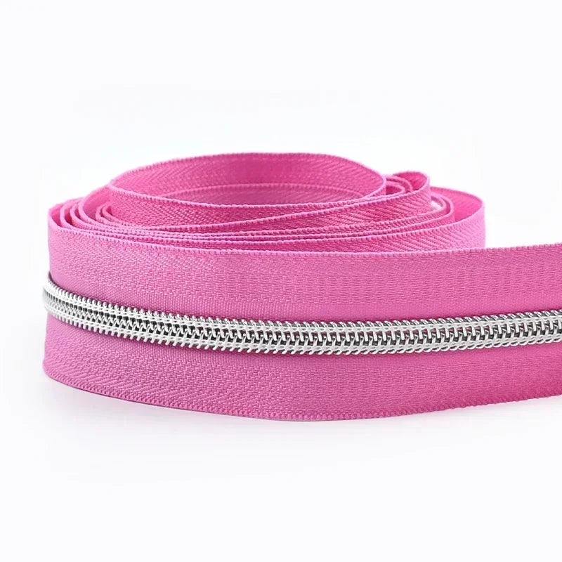 Nylon Reißverschluss Meterware DIY Kleidung Taschen Reparatur 5/10/20m Länge