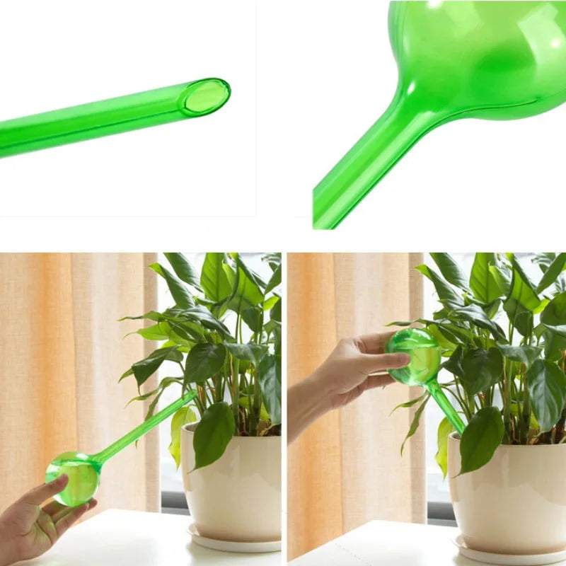 Effiziente Selbstbewässerung: PVC Tropfkugel für Zimmer- - Gartenpflanzen, groß/klein