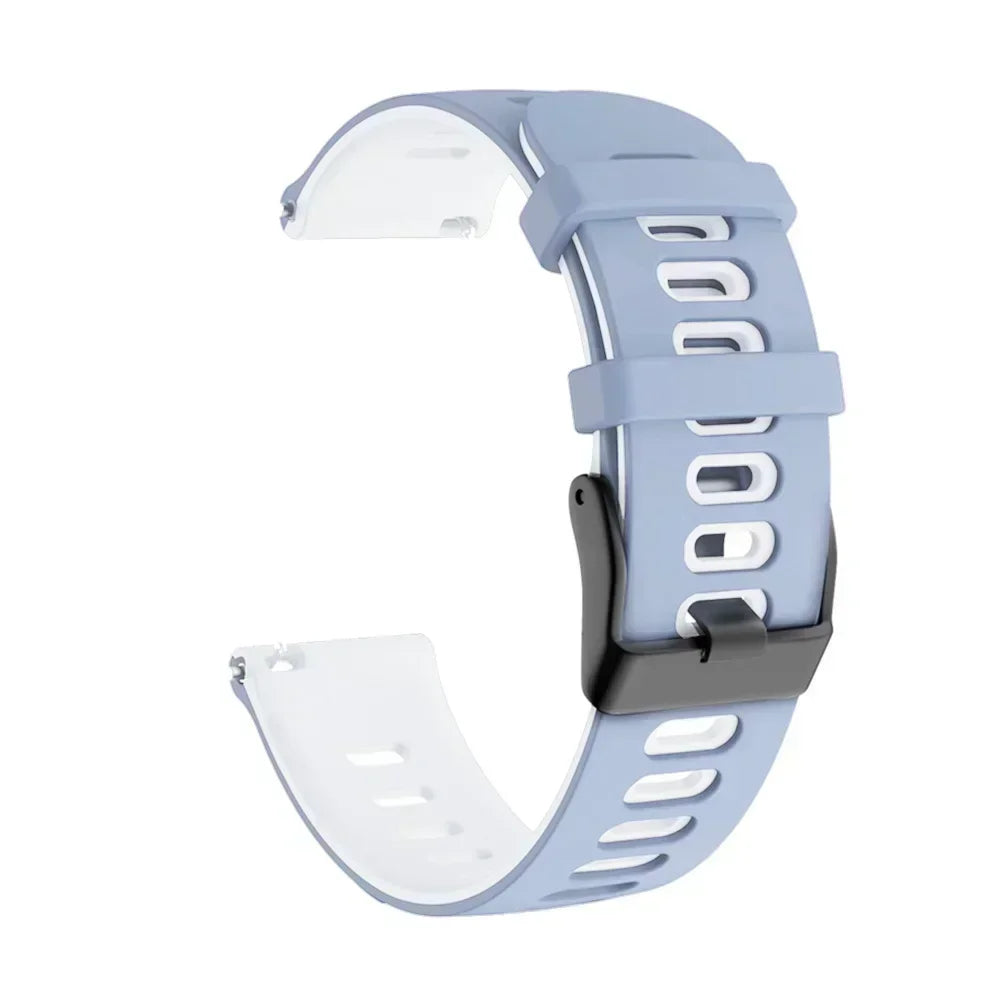 Flexibles Silikonarmband 20/22mm – Komfort - Stil für Huawei, Garmin - Samsung