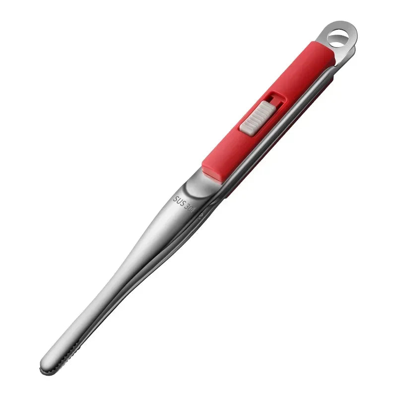 Robuste Grillzange 304 Edelstahl 26 cm – Sicherer Halt beim Grillen