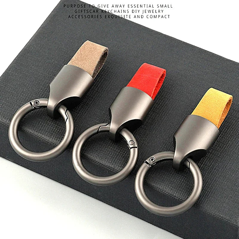Schlüsselanhänger aus Zinklegierung mit Karabiner – Trendiges Unisex Geschenk