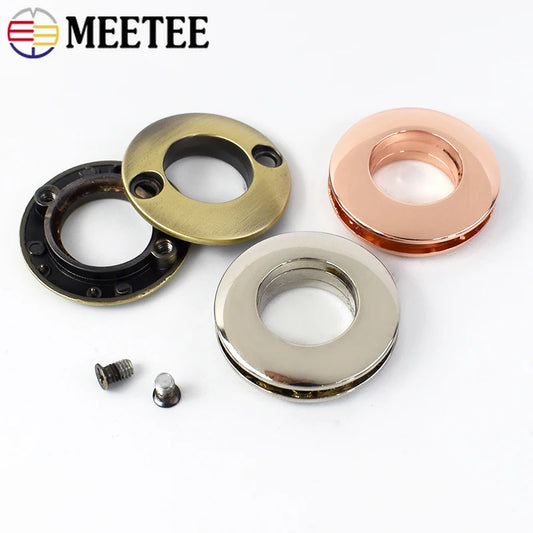 Metall Ösenschnallen mit Unterlegscheibe für Taschen und Bekleidung