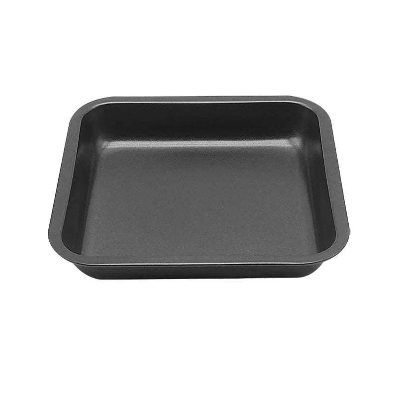 Premium Carbonstahl Kuchenform Set quadratisch 9,5x7 - 8x8 Zoll