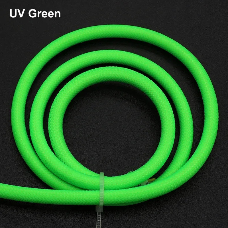 6mm PET Geflechtschlauch – Isolierter Kabel Schutz für Drähte - Bündelung