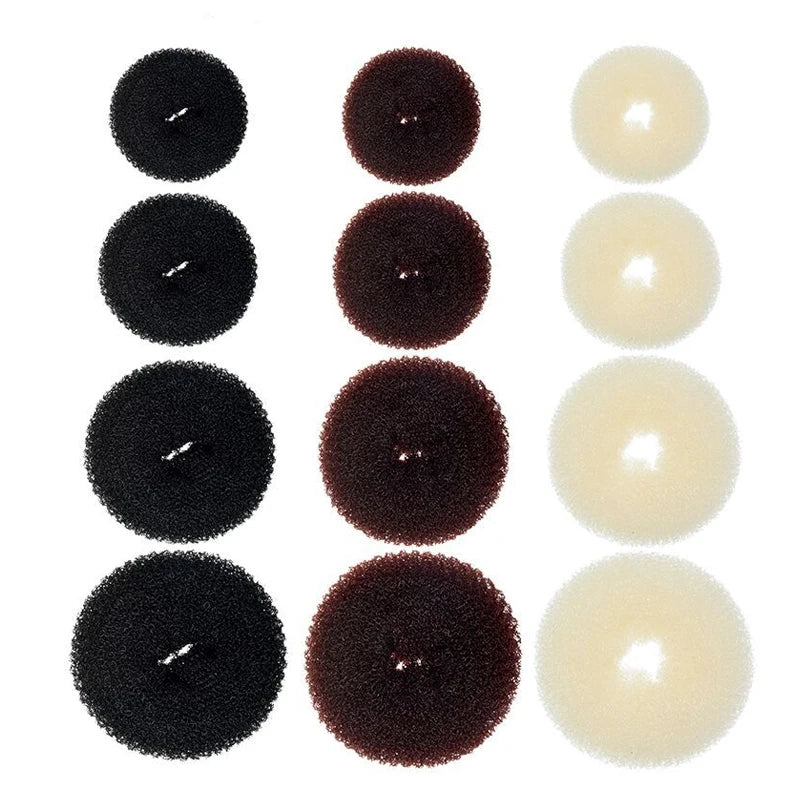 Magischer Haar Brötchen Donut für einfaches Styling in S, M, L und Wunschfarbe