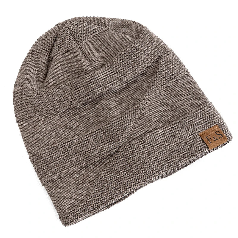 Unisex Winter Mütze gefüttert – Warme Slouchy Beanie für Männer und Frauen