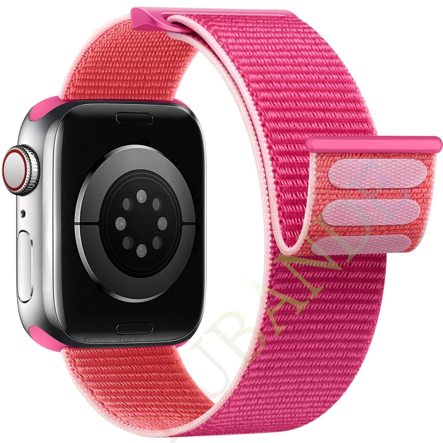 Atmungsaktives Nylonarmband für Smartwatch 38-49 mm, Unisex
